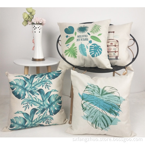 Polyester Peach Fabric Custom Print 3D Simple Classic Cushion